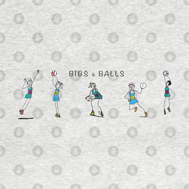 Netball - Bibs & Balls by dizzycat-biz